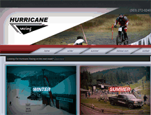 Tablet Screenshot of hurricaneracingoregon.com